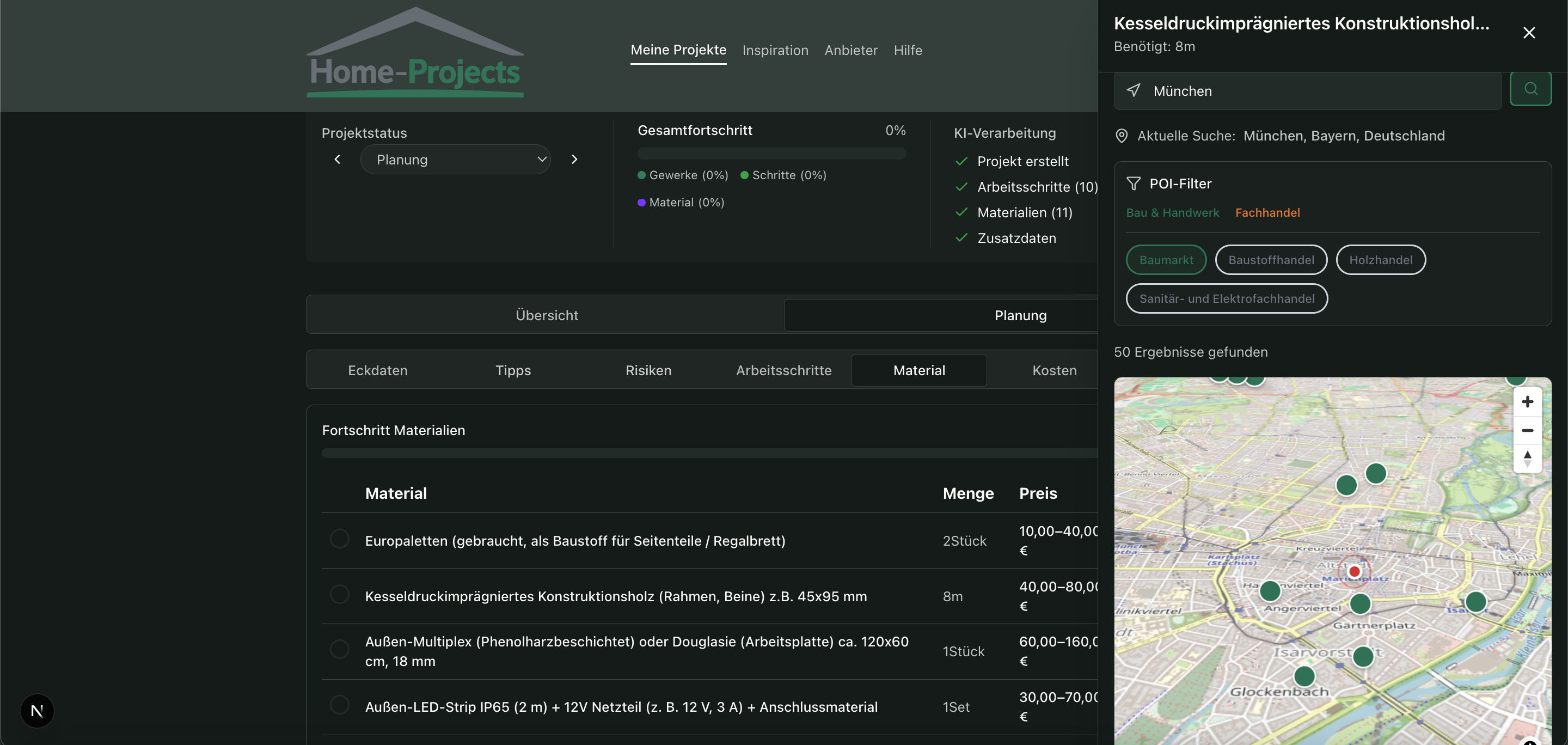 Material- und Quellenmanagement